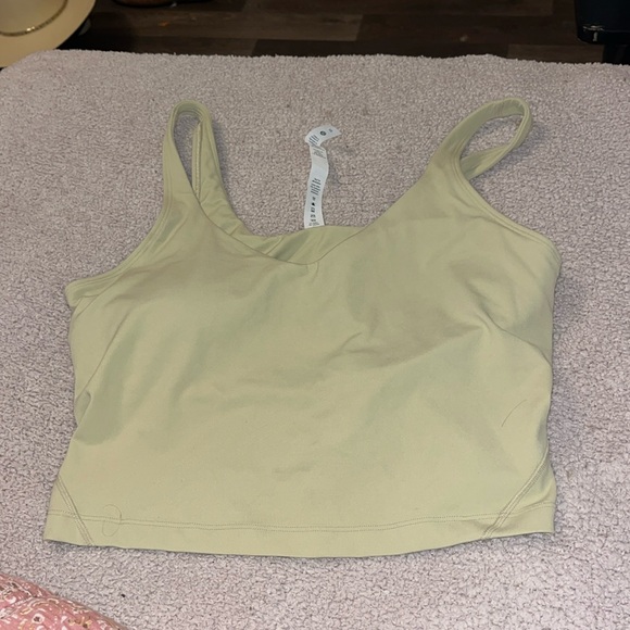 Lululemon align tank top size 10 yellow/green - Picture 2 of 4
